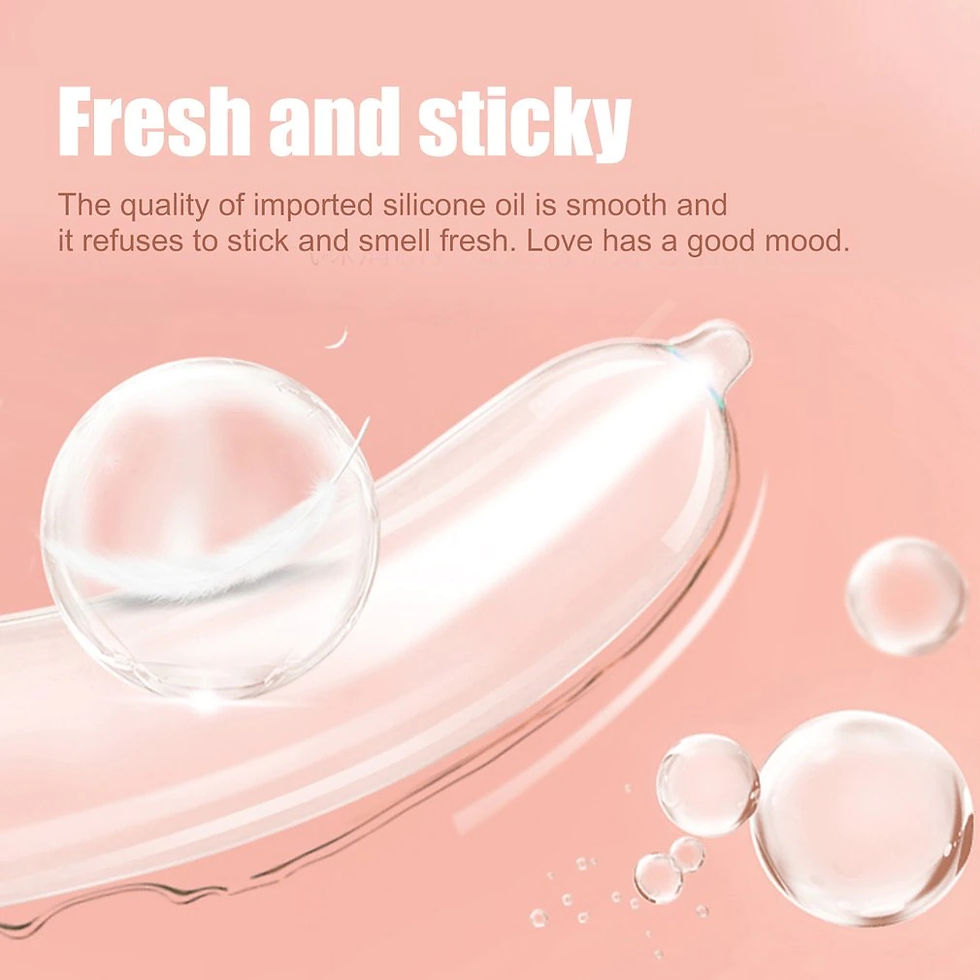 ML M Condom ស្រោមអនាម័យខ្នាត52 ទឹកច្រើន