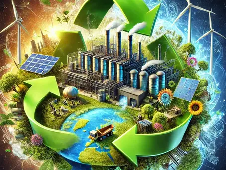 🌍 🍃A Integração das Estratégias ESG com a Economia Circular: Reduzindo o Impacto Ambiental e Impulsionando a Inovação 🍃🌍