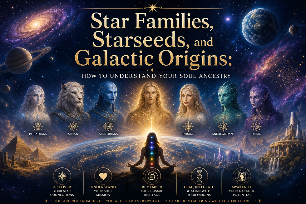 Star Families, Starseeds, and Galactic Origins: How to Understand Your Soul Ancestry