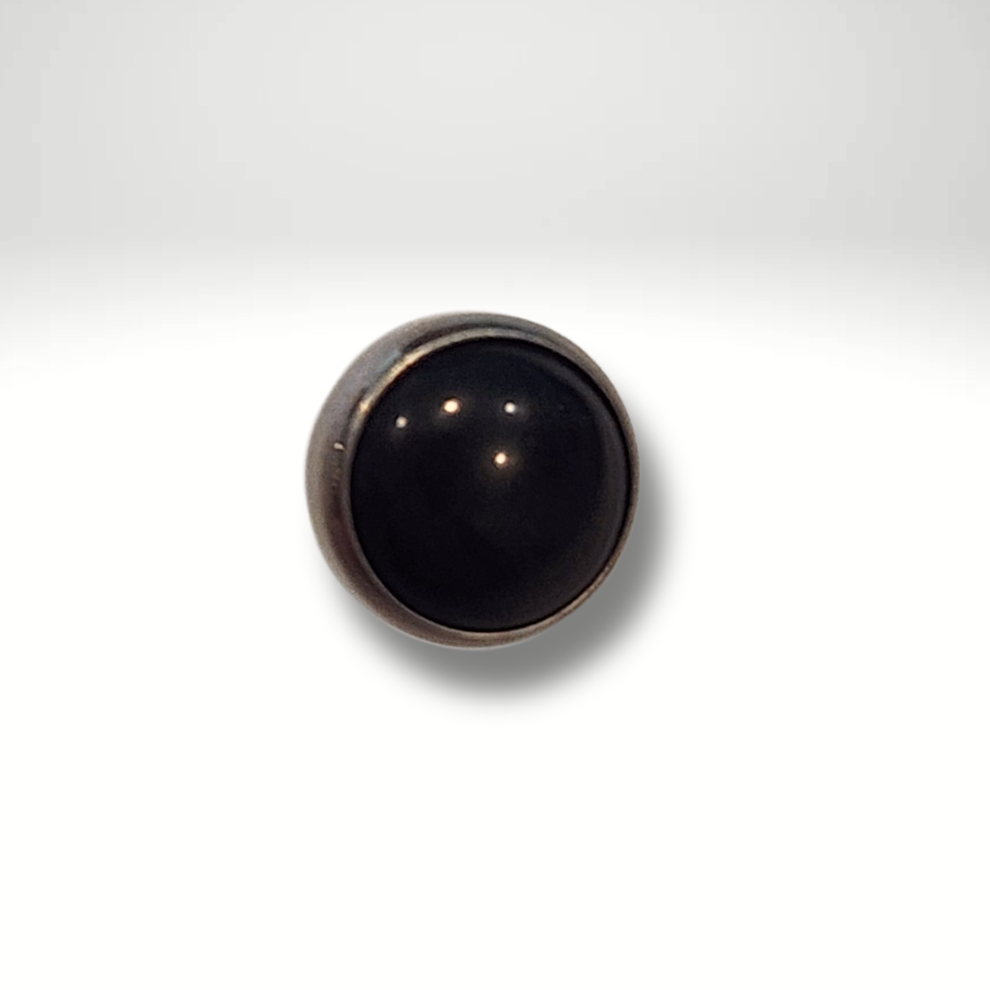 Cabochon Set End - ONYX