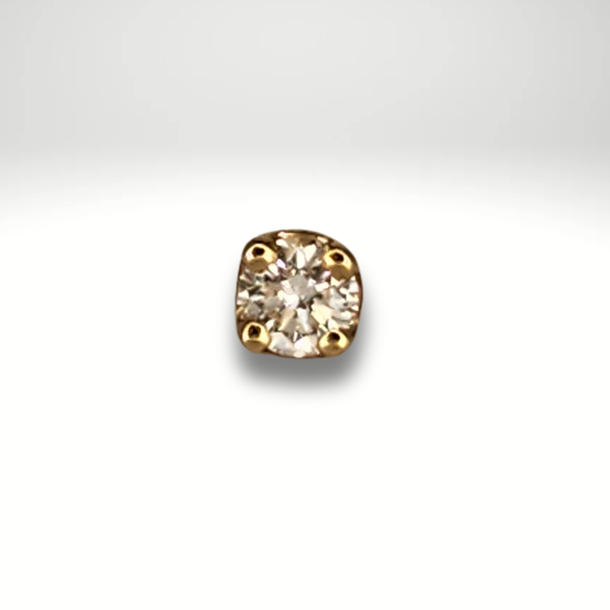 Prong Diamond (YG)