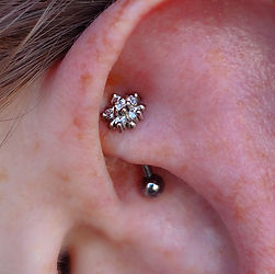 Rook with White Gold Arya Star
