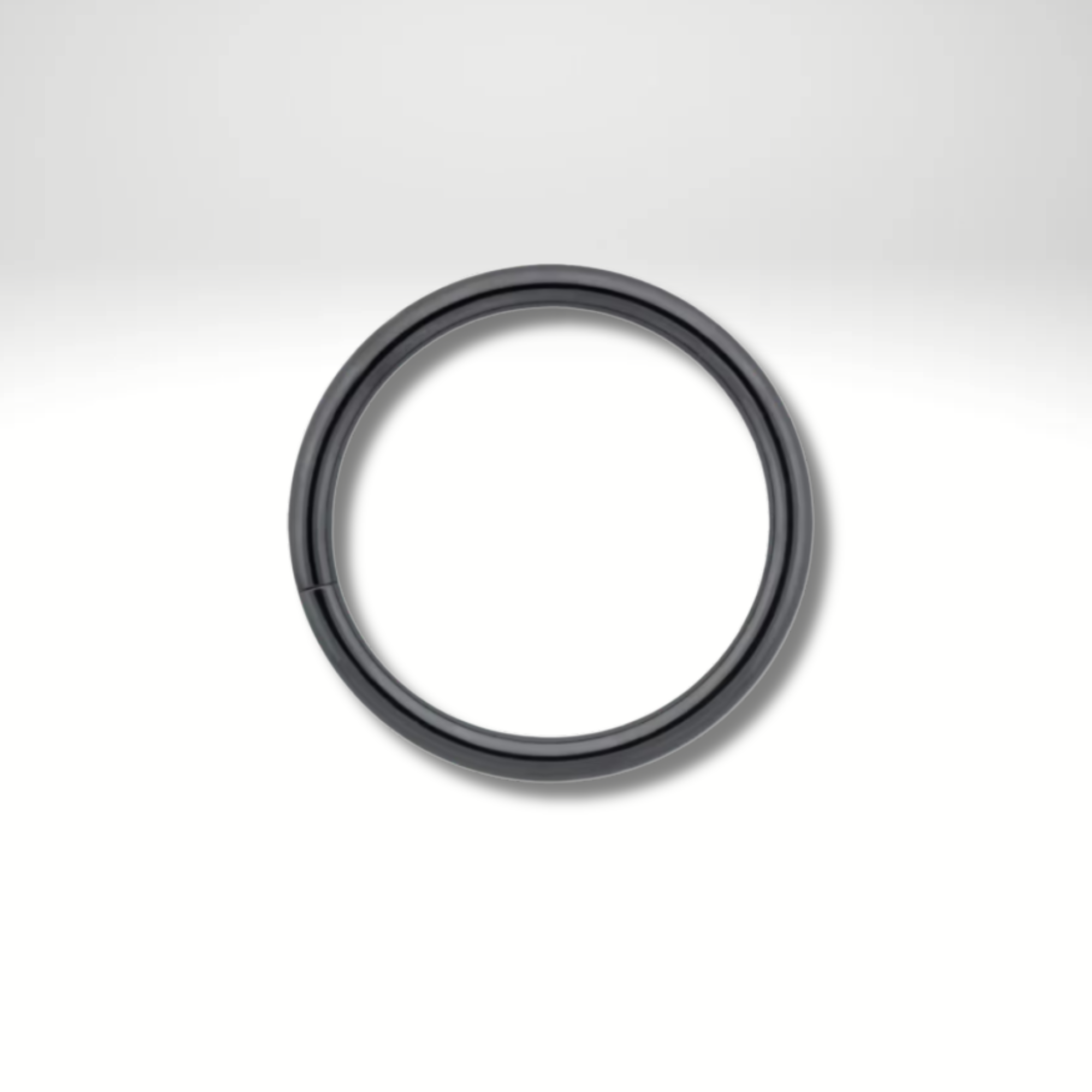 Black Niobium Seam Ring