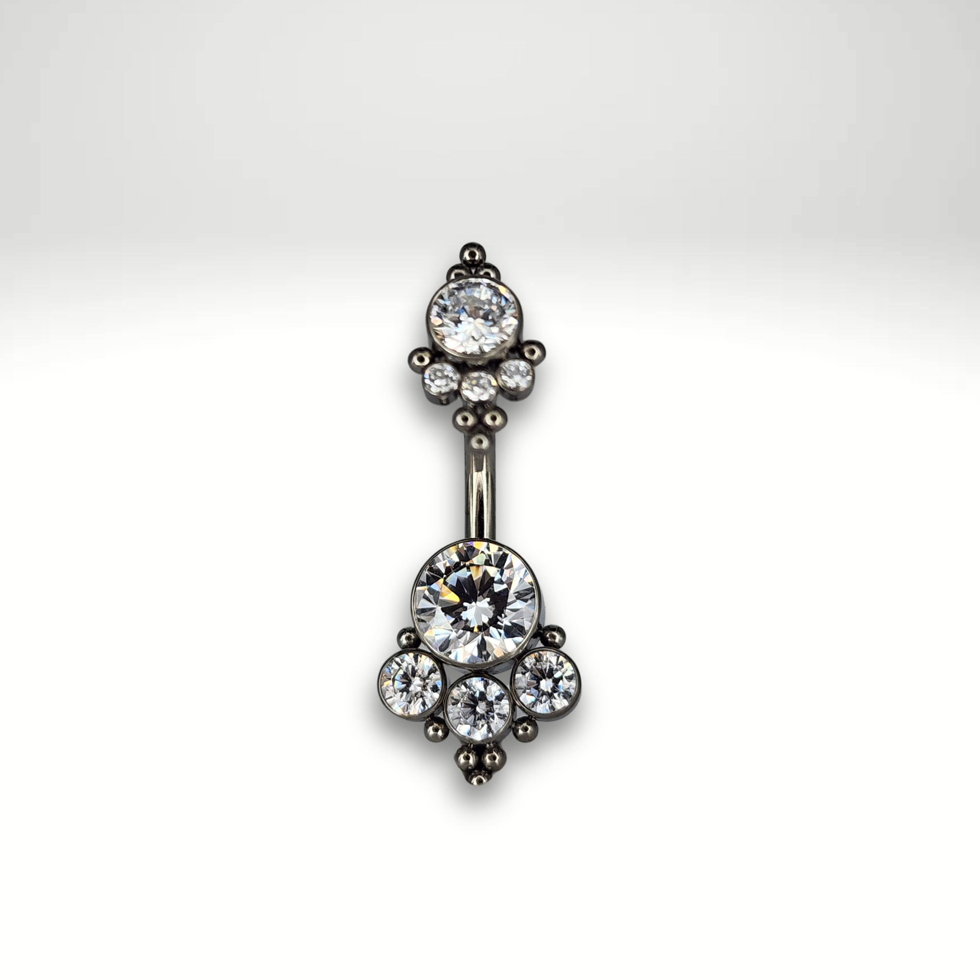 Haute Cøuture Gemmed Navel Curve (4HN)