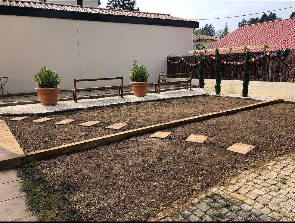 Terrain de pétanque