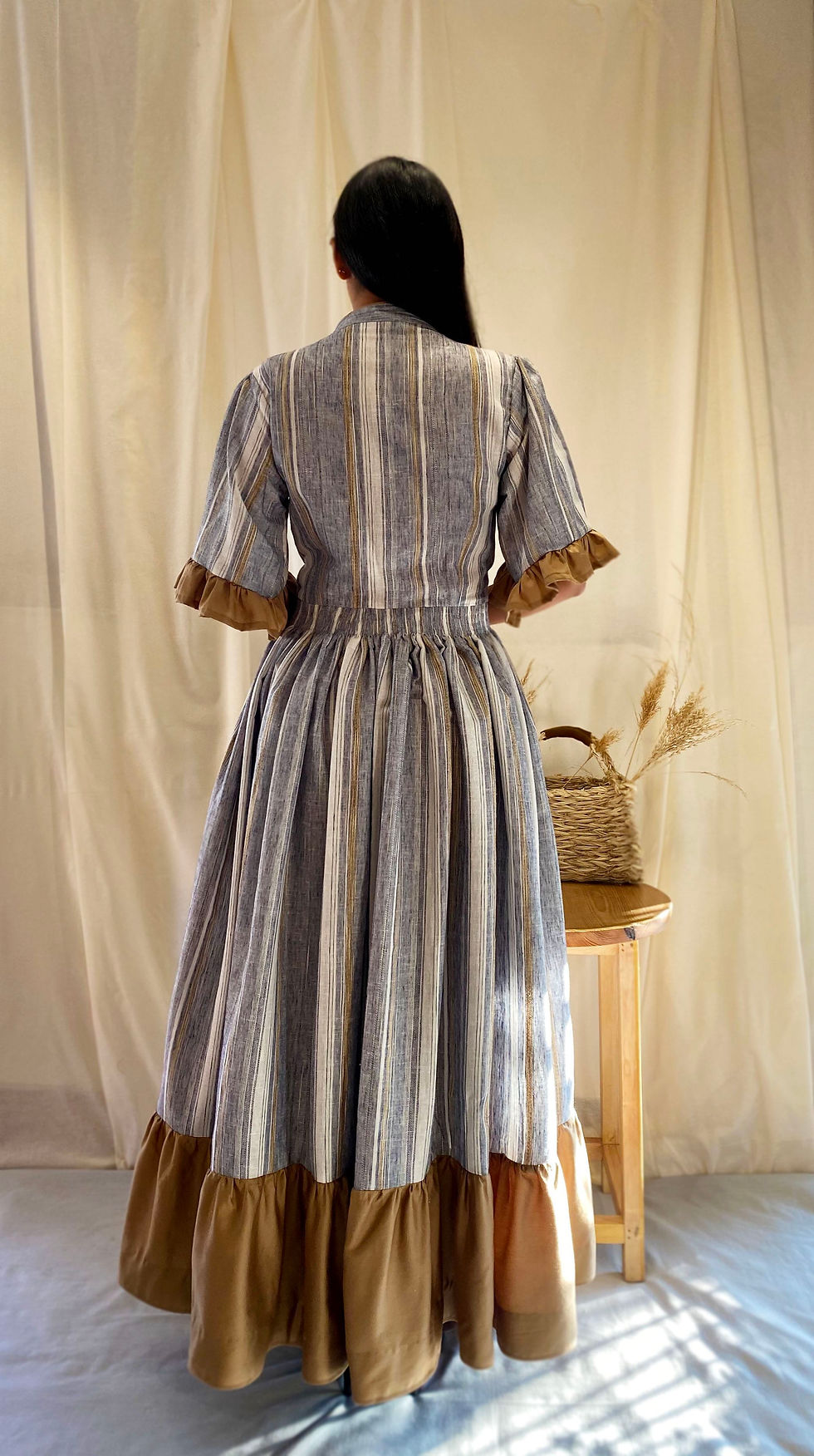 Thumbnail: Diki Ruffled Sulma Dress