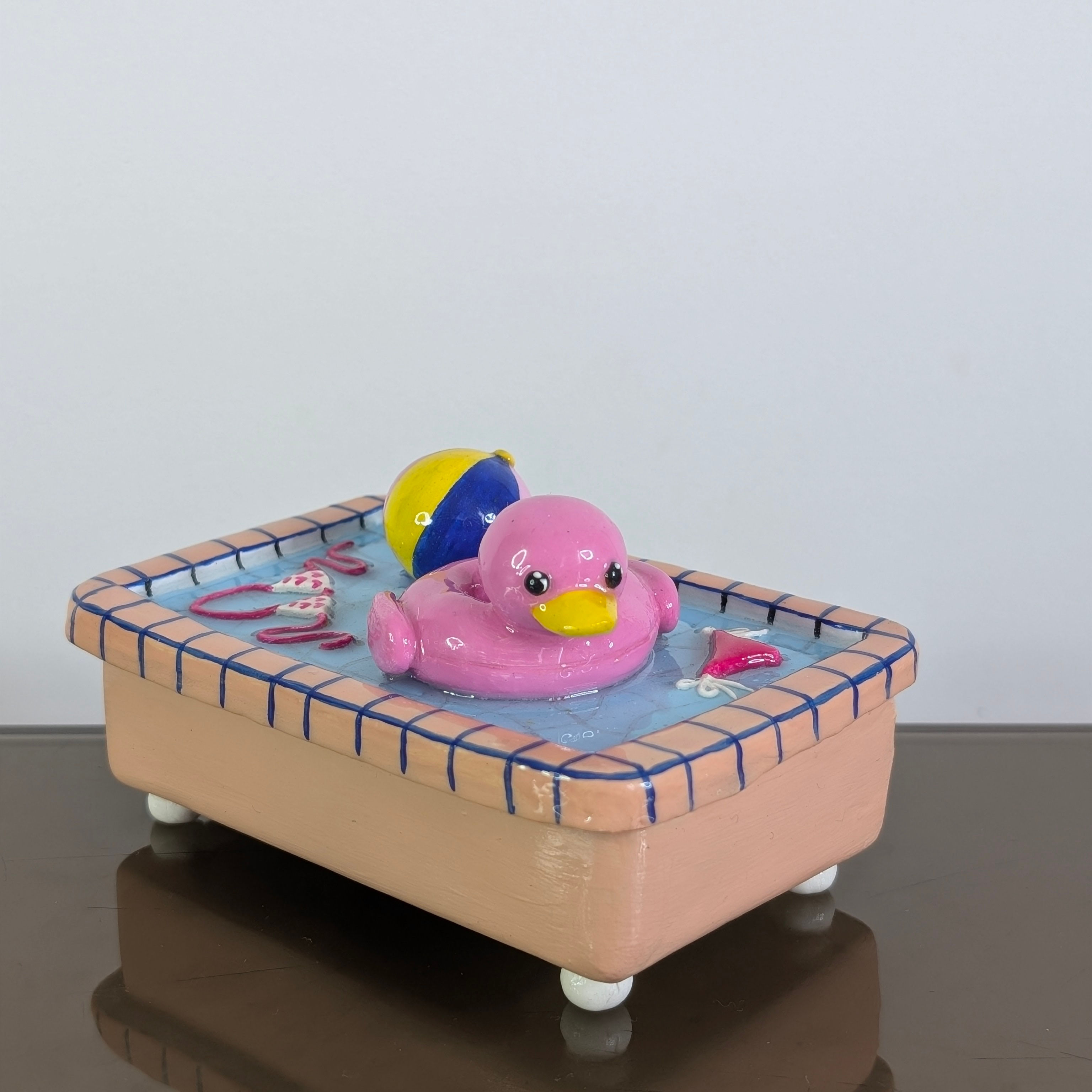 Boîte d’allumettes - Piscine coin coin