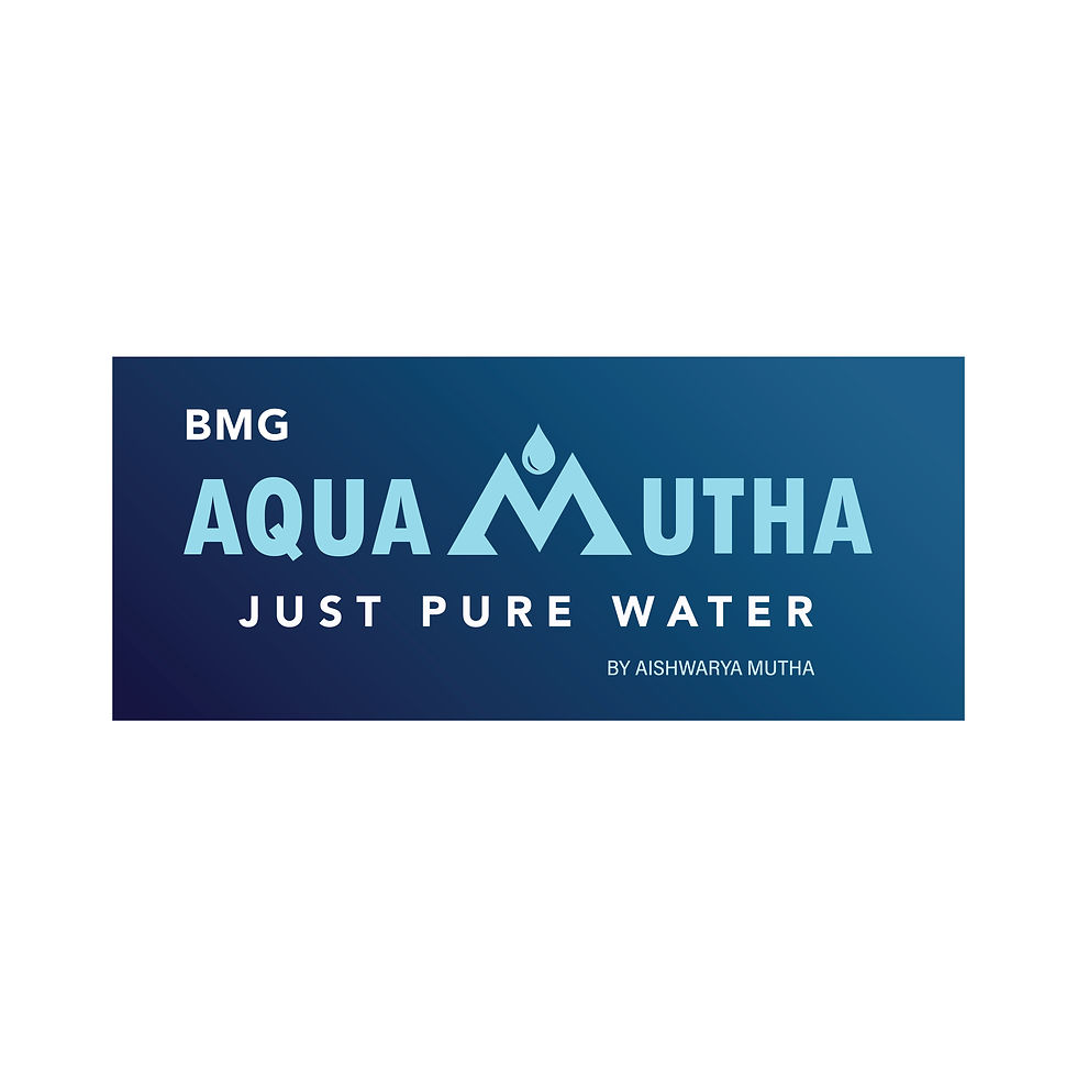 This is a logo of one of our client who's name is AQUA MUTHA