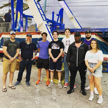 University of Florida Advanced Legal students conducting operational inspections at a carnival, evaluating safety against industry standards and state regulations.