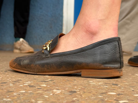 Show me the dust on your shoes