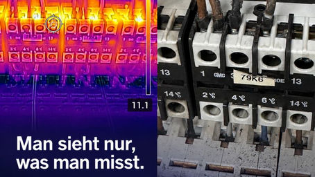 Thermografie Elektrokontrolle