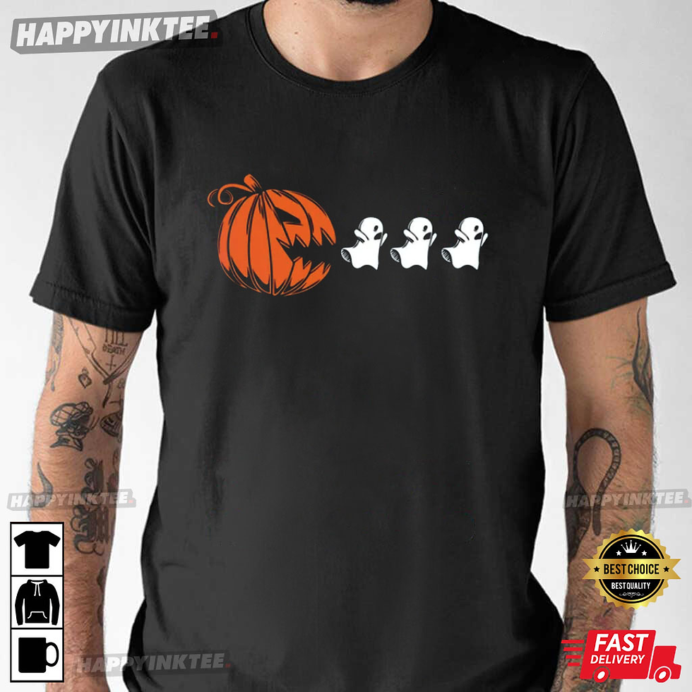 Halloween Ghost Funny Party T-Shirt