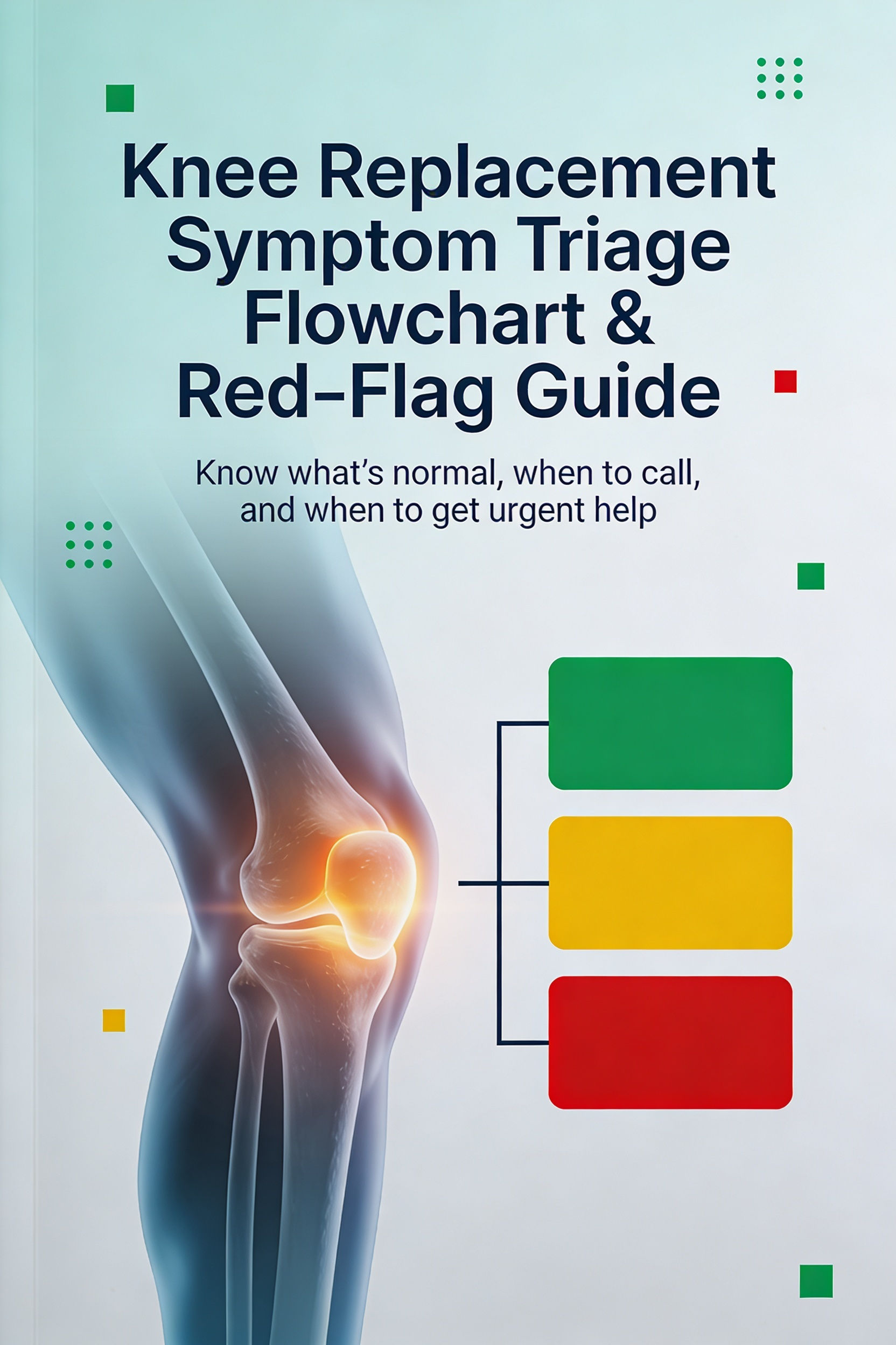 Knee Replacement Symptom Triage Flowchart & Red‑Flag Guide