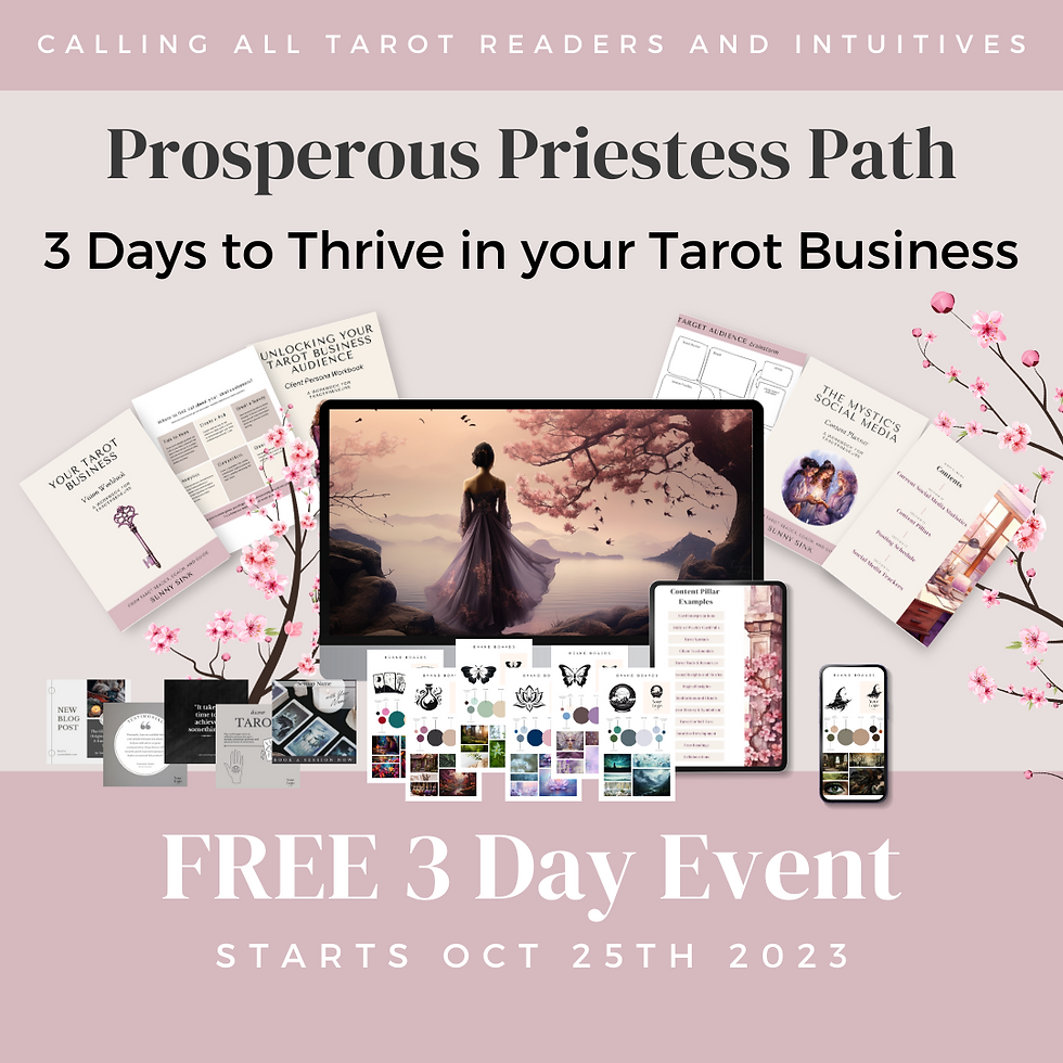 tarot, starting a tarot business