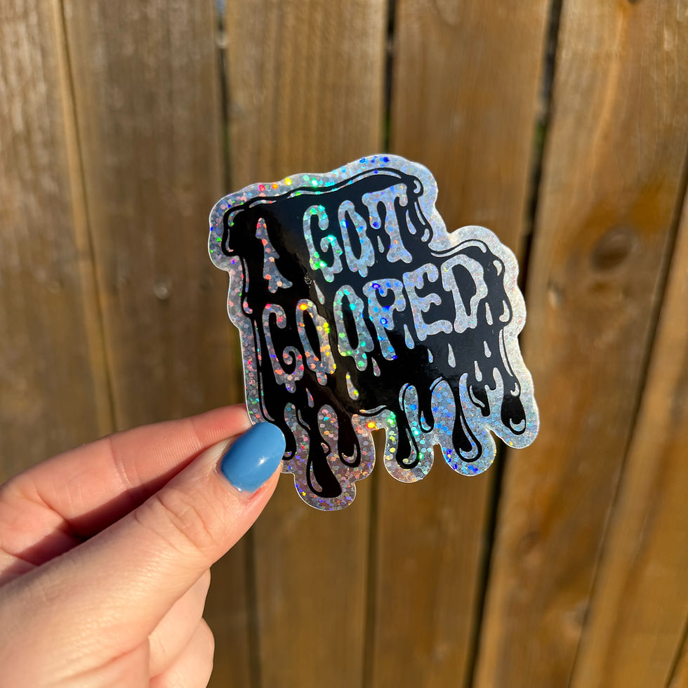 Thumbnail: "I Got Gooped" Sticker