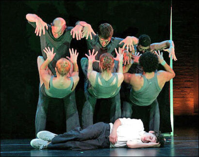Initial workshop stagings leaned into the dark