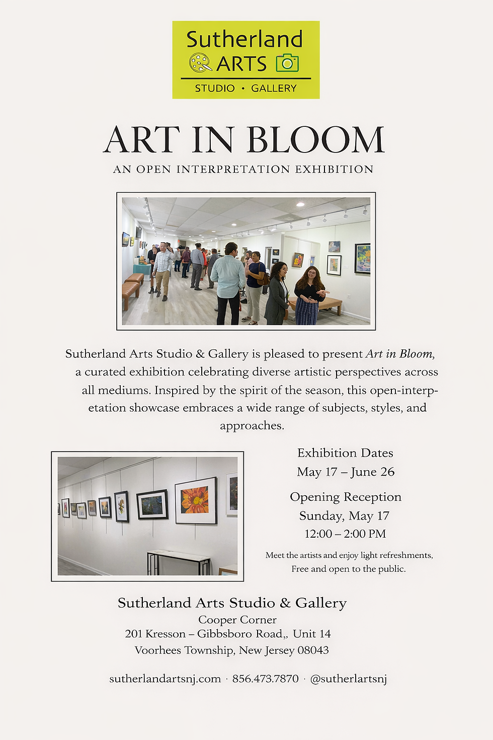 Art in Bloom Opening Reception