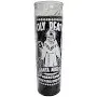 Thumbnail: Candle Holy Death Black Unscented- Santa Muerte