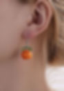 Thumbnail: Tangerine Drop Earrings