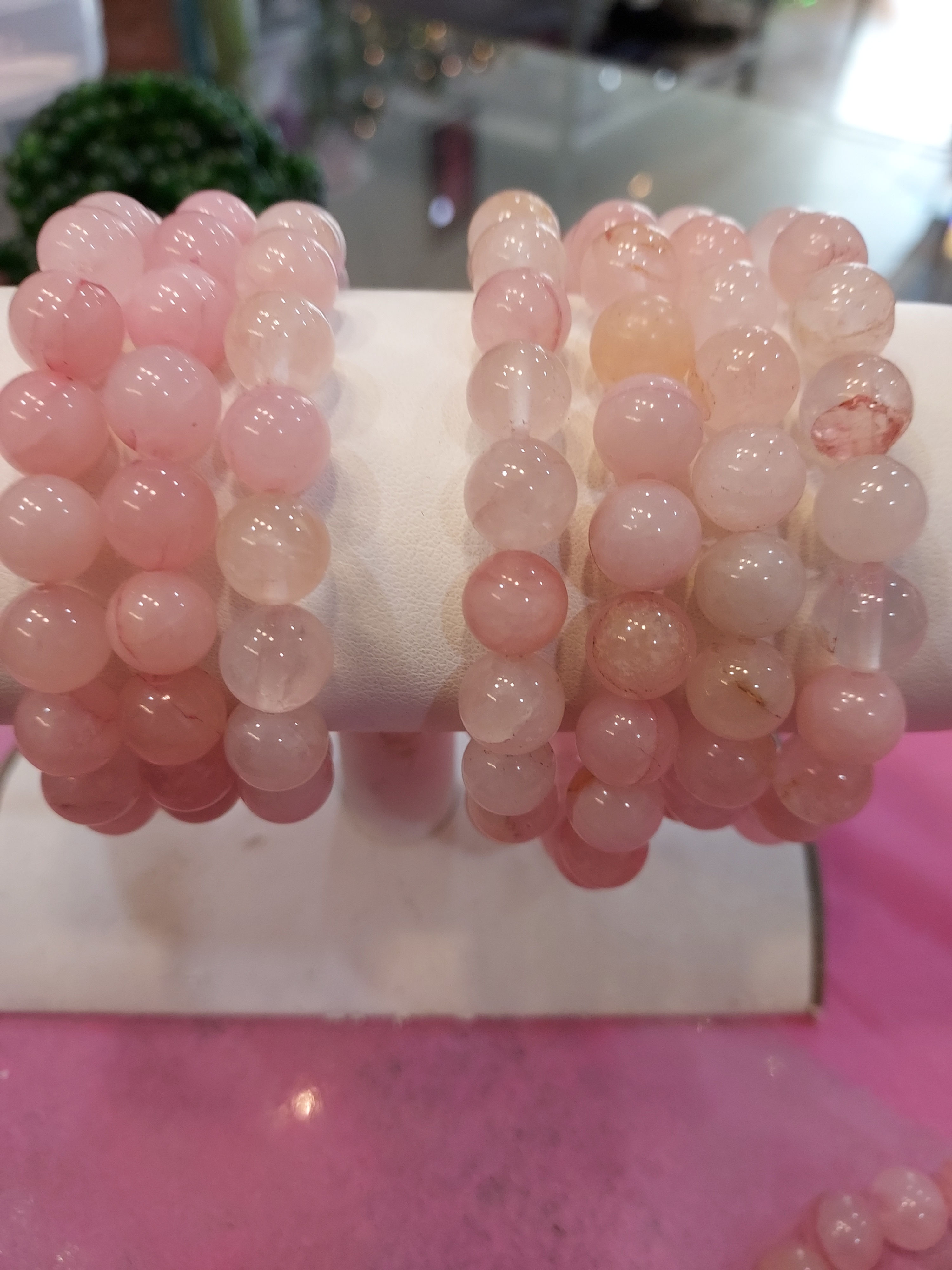 Rose quartz bracelet