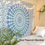 थंबनेल: Wall Hanging Tapestry Bedspread Mandala Meditation Hippie