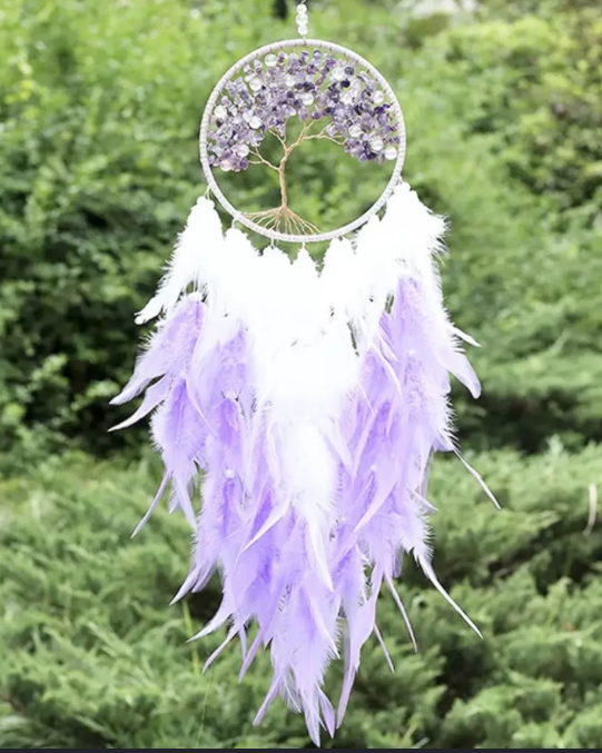 Amethyst Tree of Life Dream Catcher