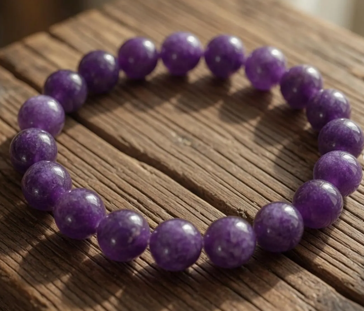 amethyst crystal bracelet 10mm