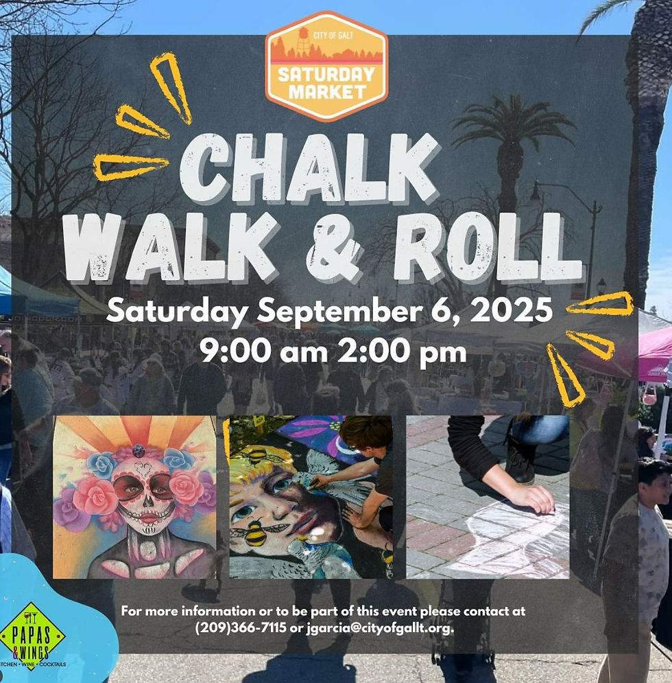 Chalk Walk & Roll