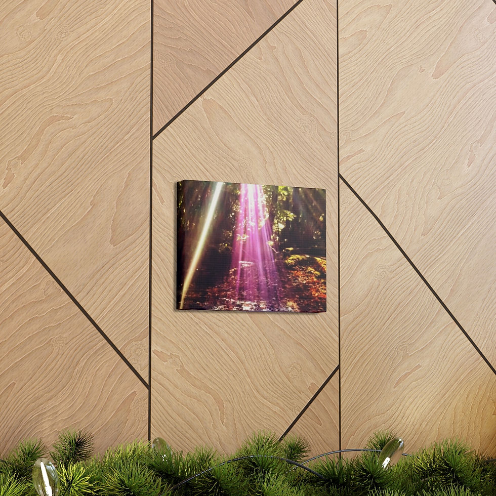 Thumbnail: Leaf Abduction- Canvas Gallery Wraps