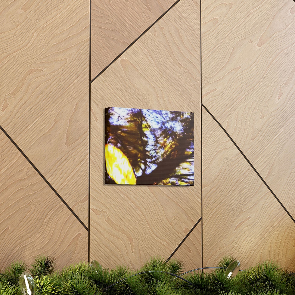 Thumbnail: Floating Leaf- Canvas Gallery Wraps