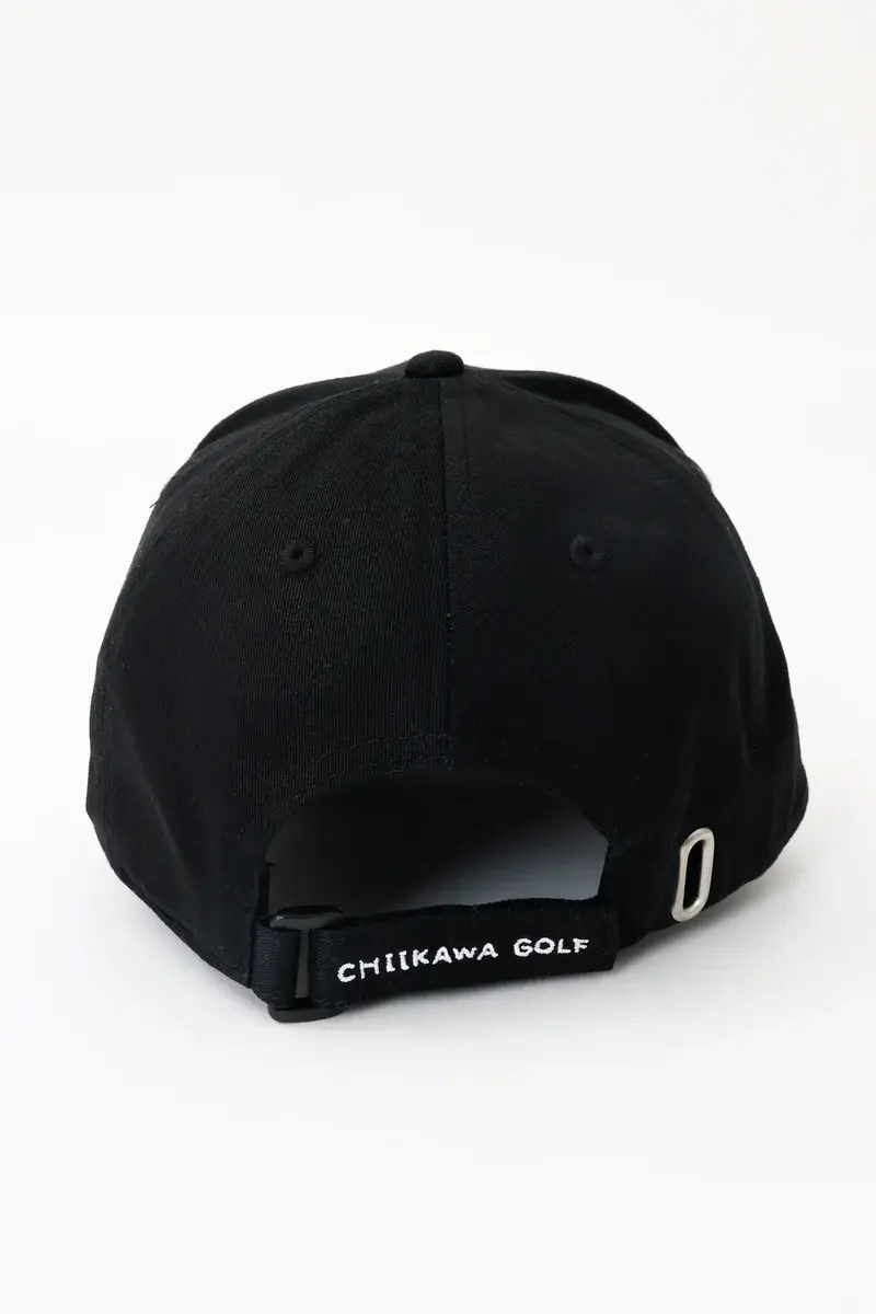 サムネイル： ちいかわ GOLF ツイル CAP ロゴ ブラック