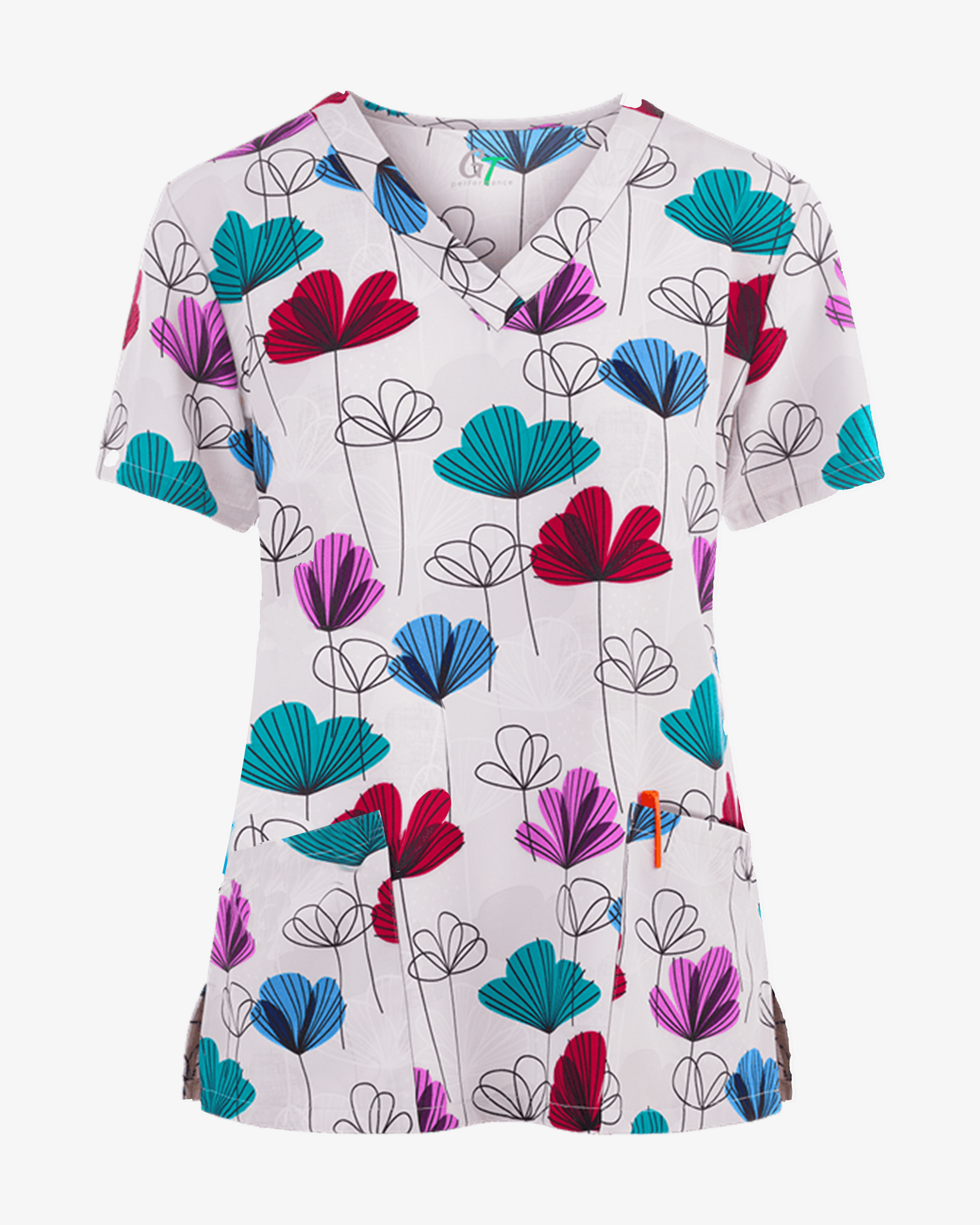 Print Floral Top