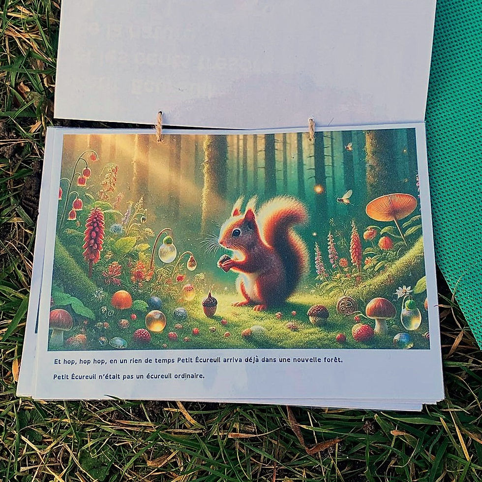 Miniature : Histoire Petit Écureuil et les 100 trésors