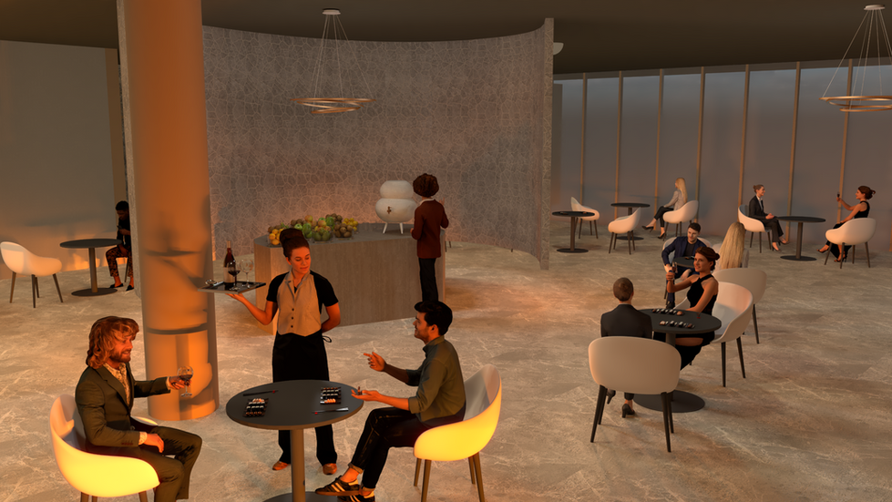 Dining Somewhere in Space