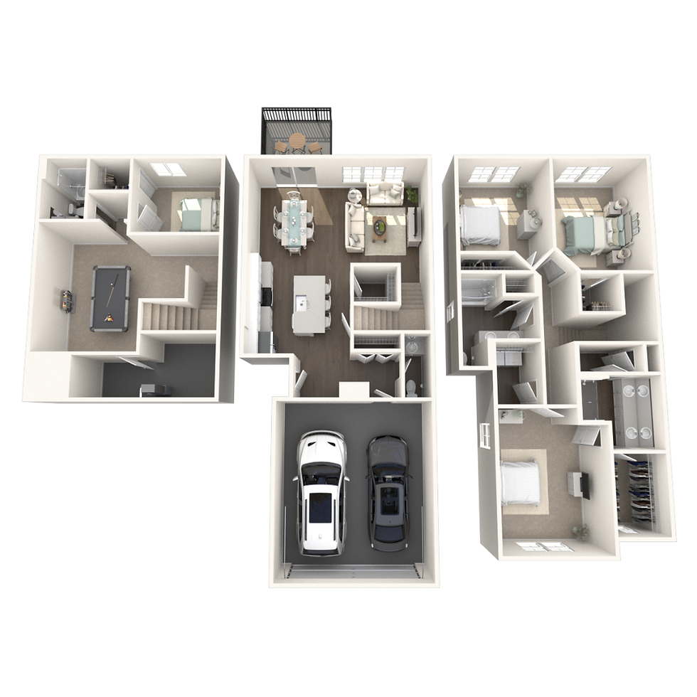 Website Floor Plan - Newton Place - Furnished Basement Townhome.png