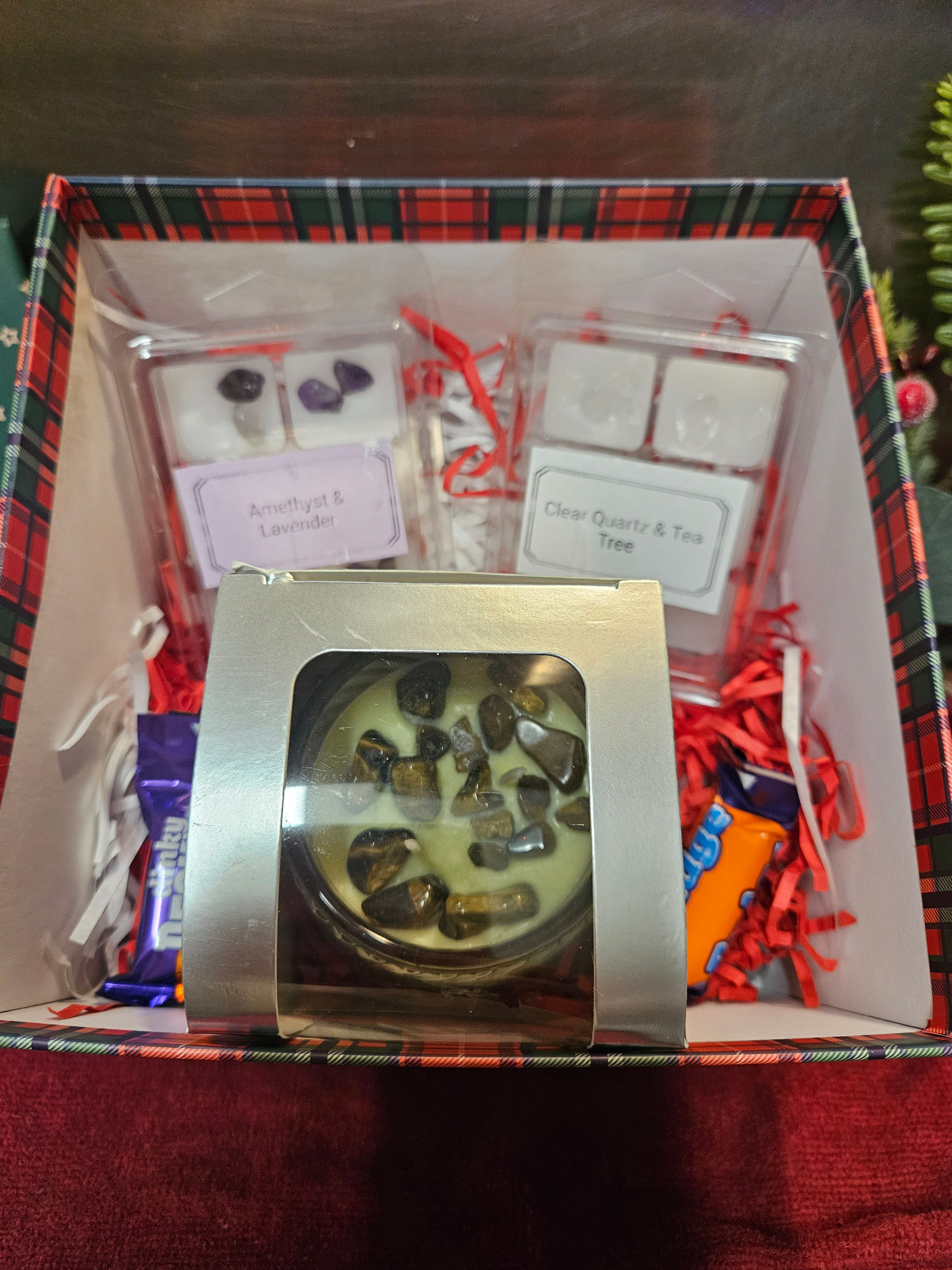 Tigers Eye Candle & Wax Melt Gift Box