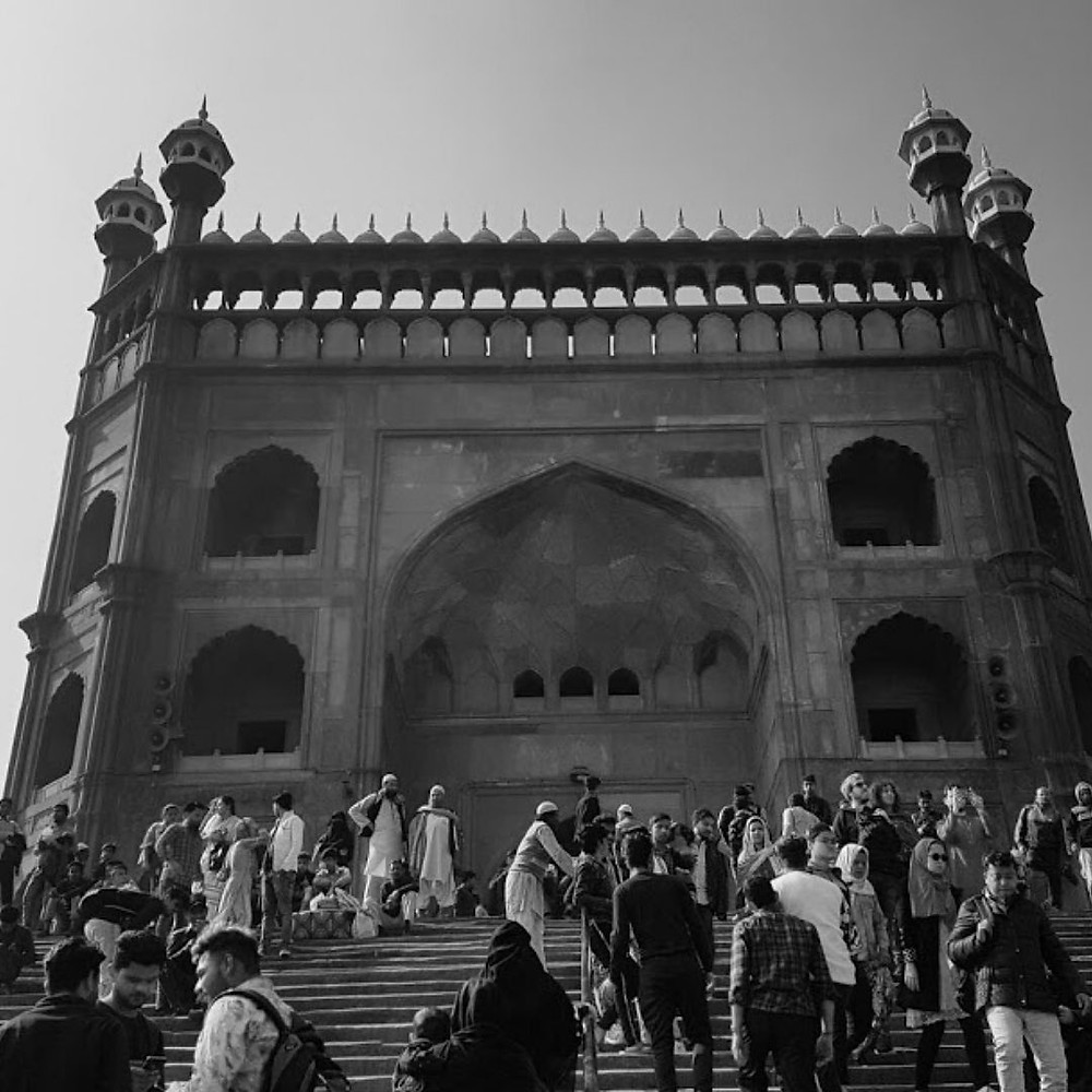 Delhi Jama Masjid travel