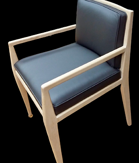 Secondary prototype armchairs with proportions increased width.