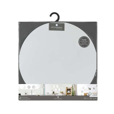 Miniature : Miroir adhésif rond 30x30 x4