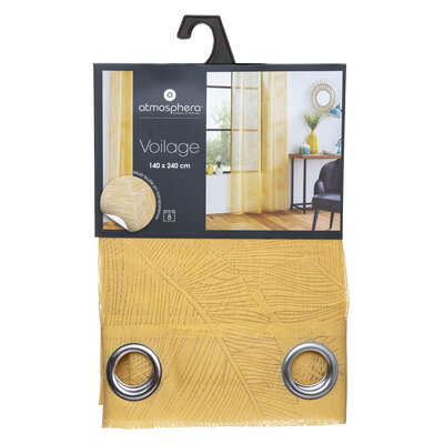 Miniature : Voilage devo feuil oc 140x240