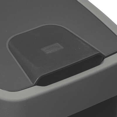 Miniature : Poubelle 2ouvertures plast 45l