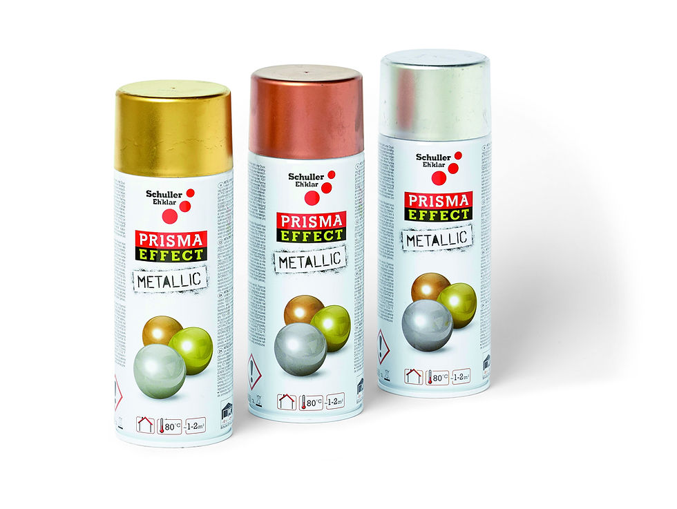 Miniature : Bombe de peinture Prisma effect metallic pro cuivre Schuller Eh'klar