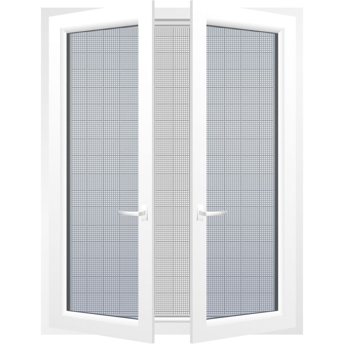 Toile moustiquaire 250x250cm - blanc
