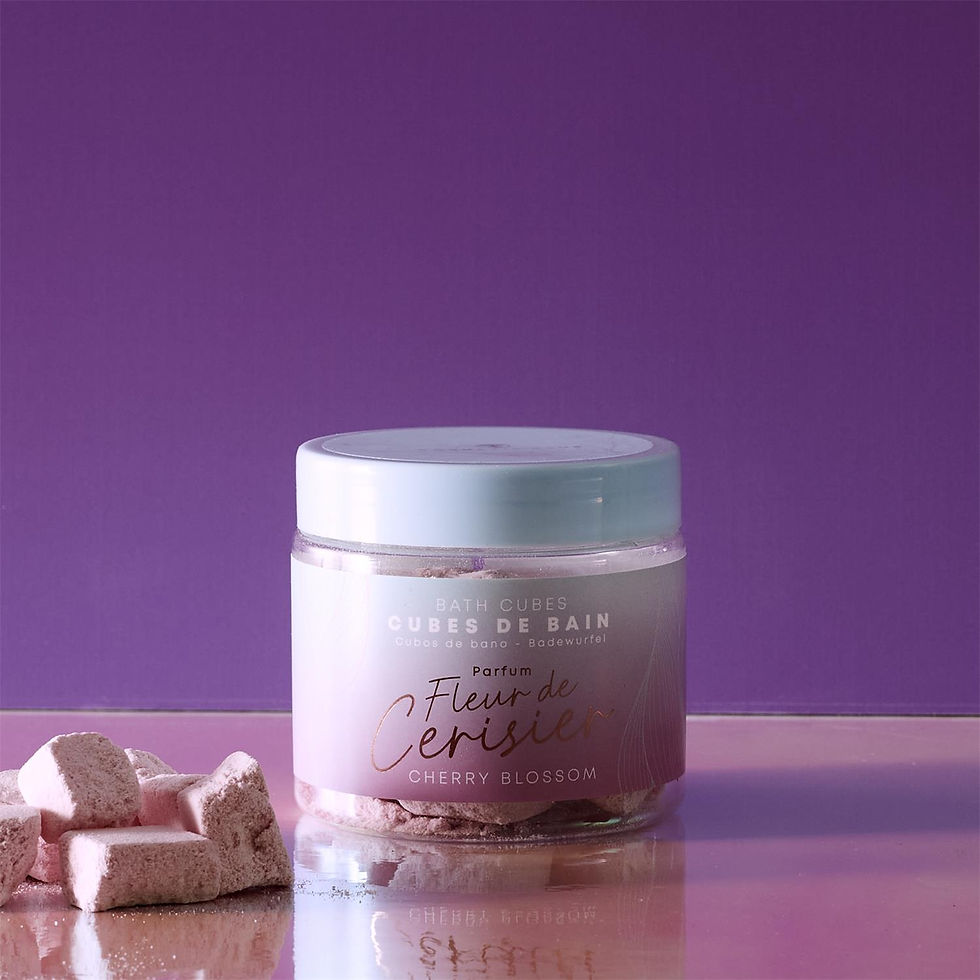 Miniature : Cubes de bain fleur de cerisier 140g