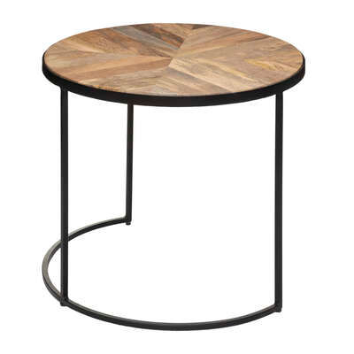 Miniature : Table café bois basile x2