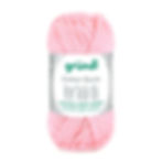 Fil à tricoter Grundl Cotton quick mini 100 % coton 133 rose clair