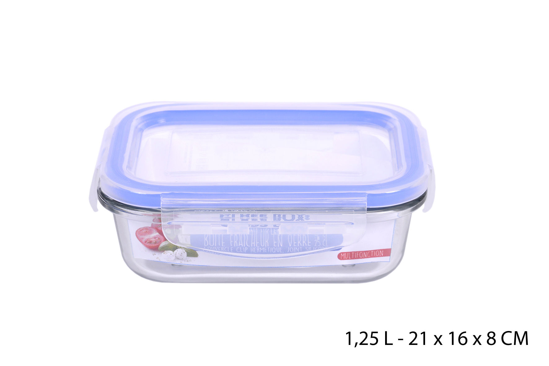 Boite hermetique rect 1.5l