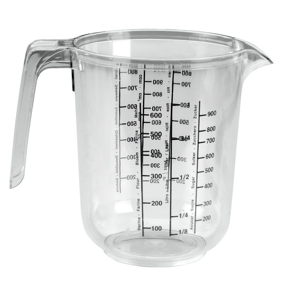 Verre doseur plast 1L