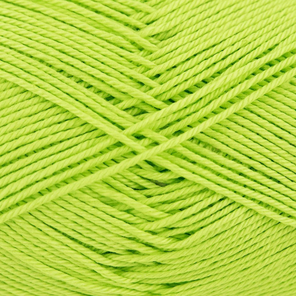 Fil à tricoter Grundl Cotton quick mini 100 % coton 144 vert clair