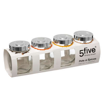 Miniature : Set bocal épice x4 inox 0,2l